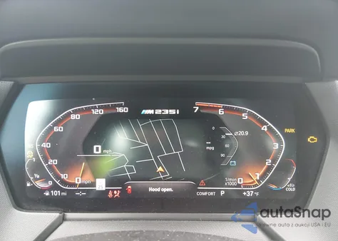 2021 BMW M235I Gran Coupe xDrive z USA, uszkodzony, nr VIN WBA13AL07M7G55945